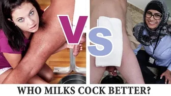 Showdown With Brandi Belle Part 2! Cock Milking Edition