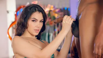 Busty European Model Valentina Nappi Cheats With A Black Athlete