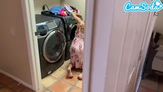 Fucked My Step-Sister While Doing Laundry