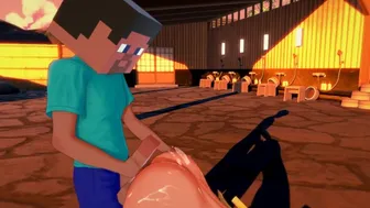 Minecraft - Sex With Blaze - Mob Talker - 3D Hentai