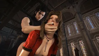 Final Fantasy Aerith Fucked By Zack's Monster Cock At Church ❤︎ 3D 60Fps