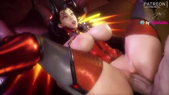 Mercy Pov Pussy Creampie (With Sound) 3D Overwatch Animation Hentai Anime Cum Inside Blender Sfm