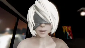 Nier Automata: The 2B Is Out Of Control And Fucks Me Until Cum