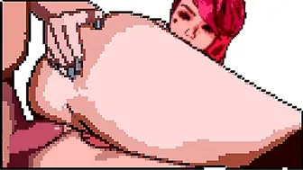 Vi League Of Legends Anal Pixel Art Enemy