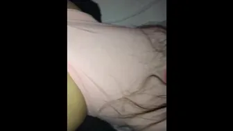 Freaky Young White Bitch Takes Cumshot And More