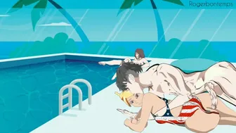 Hentai Public Swimming Pool Sex Cartoon Porn