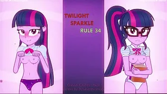 Twilight Sparkle (Equestria Girls) Rule 34 Animated