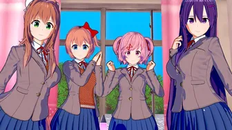 Ultimate Doki Doki Literature Club Harem Hentai