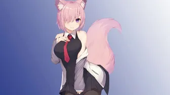 Busty Kitsune Teacher Gets Turned On After Catching You Drawing Lewd Art In Class