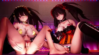 【R-18 Mmd】Date A Live Kurumi Dance + Sex