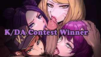 K/Da Contest Winner [League Of Legends Joi](Ahri, Evelynn, Akali, Kai'sa)(Vanilla, Femdom,Breathplay