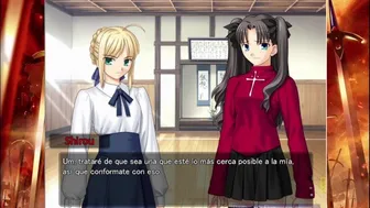 Fate Stay Night Realta Nua Day 4 Part 1 Gameplay (Español)