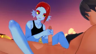 Undertale - Sex With Undyne - Hentai