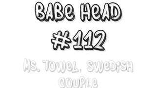 Babe Head # 112 Ms Handduk, Svenskt Par