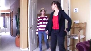 Mom Hard Punishes Daughter