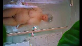 Mom's Great Full Body Spied In The Shower