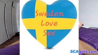 Svenskt Hett Blondt Sex