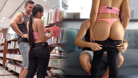 Petite Colombian Teen Caught In Act & Fucked Hard Bylibrary Boy