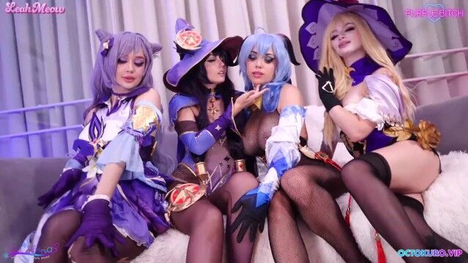 Watch As These Hot Cosplay Girls Go Wild With Pussy Licking, Ass Play, And Hardcore Anal Action