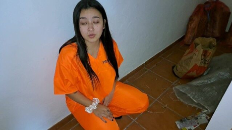 Miss Squirting, A Prisoner, Takes A Rough Pounding In Pov And Moans With Pleasure