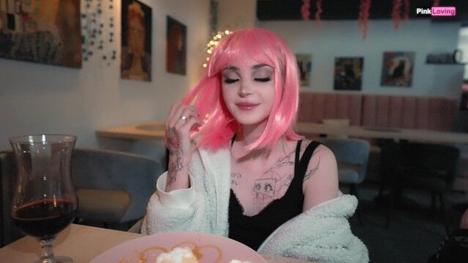 Pinkloving Gets A Public Footjob From Her Friend In A Eatery - 4K Pov