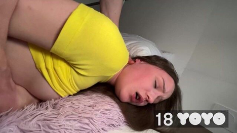 18Yo Amateur Gets Raw And Filled With Cum