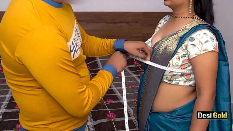 Indian Wife Secretly Fucks Tailor With Steamy Hindi Audio